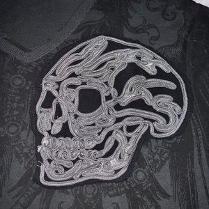 #Mens #INC #Tee #Shirt #Large #Color Black/Gray